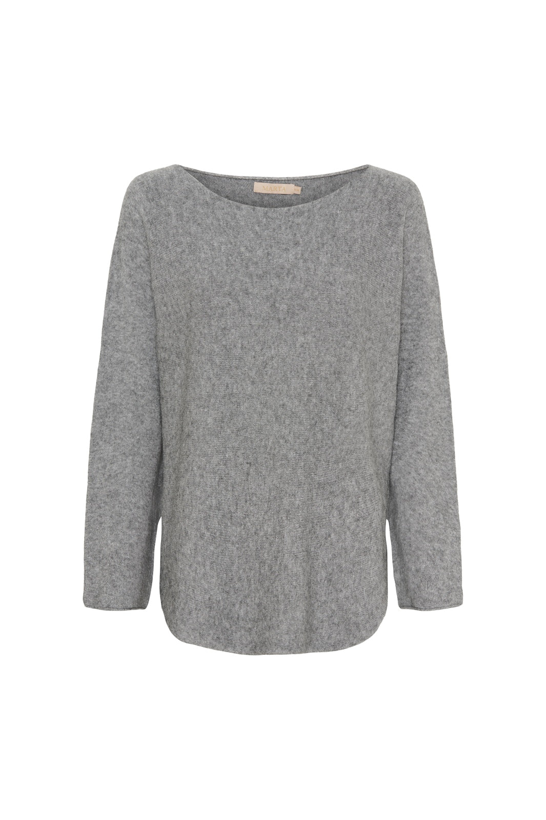 Marta Du Chateau - Mdcdagmar Knit 5001 - Medium Grey2002