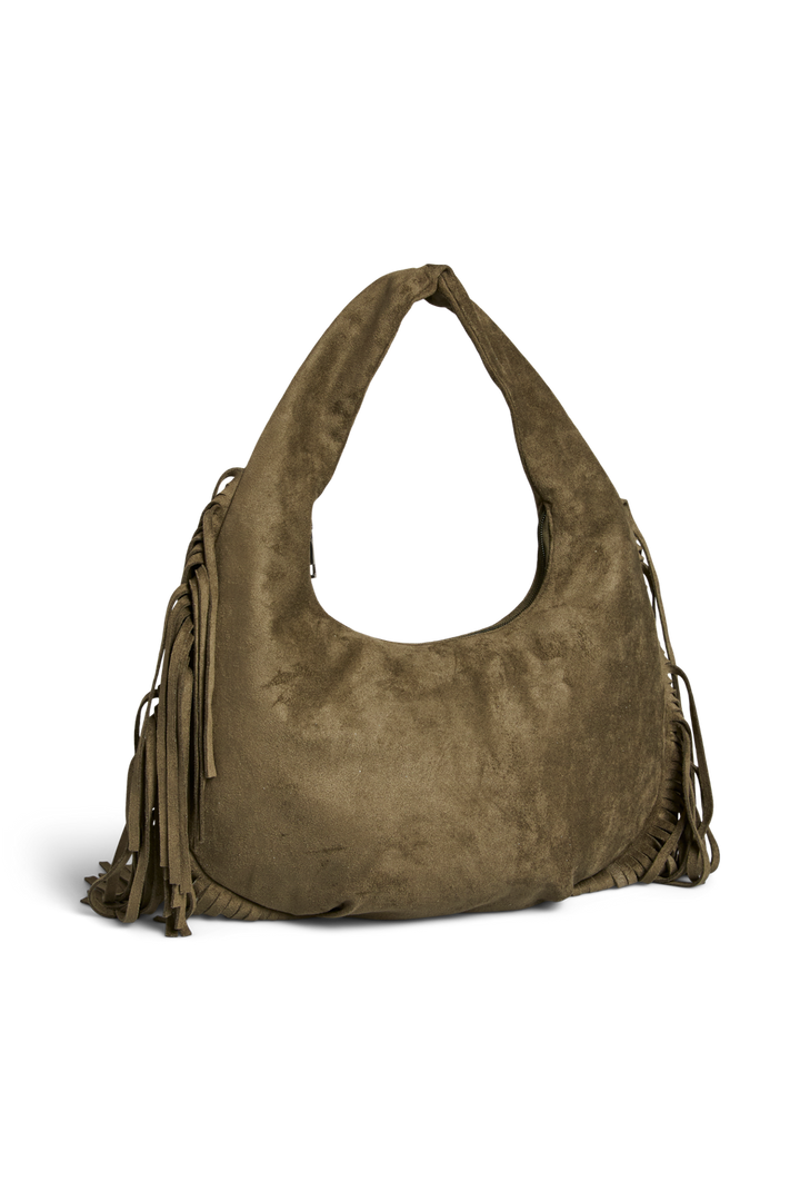 Pieces - Pcfina Fringe Shoulder Bag Pp - 5053347 Woodbine