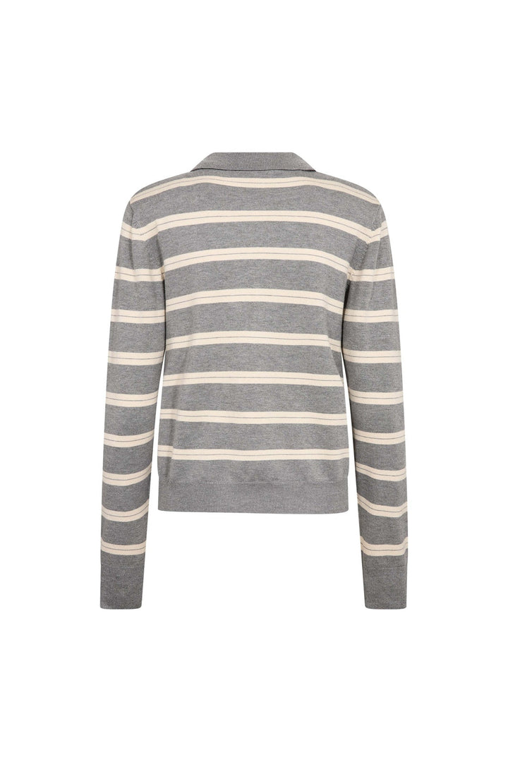 Co´Couture - Luecc Padded Polo Knit 500429 - 20002 - Brown