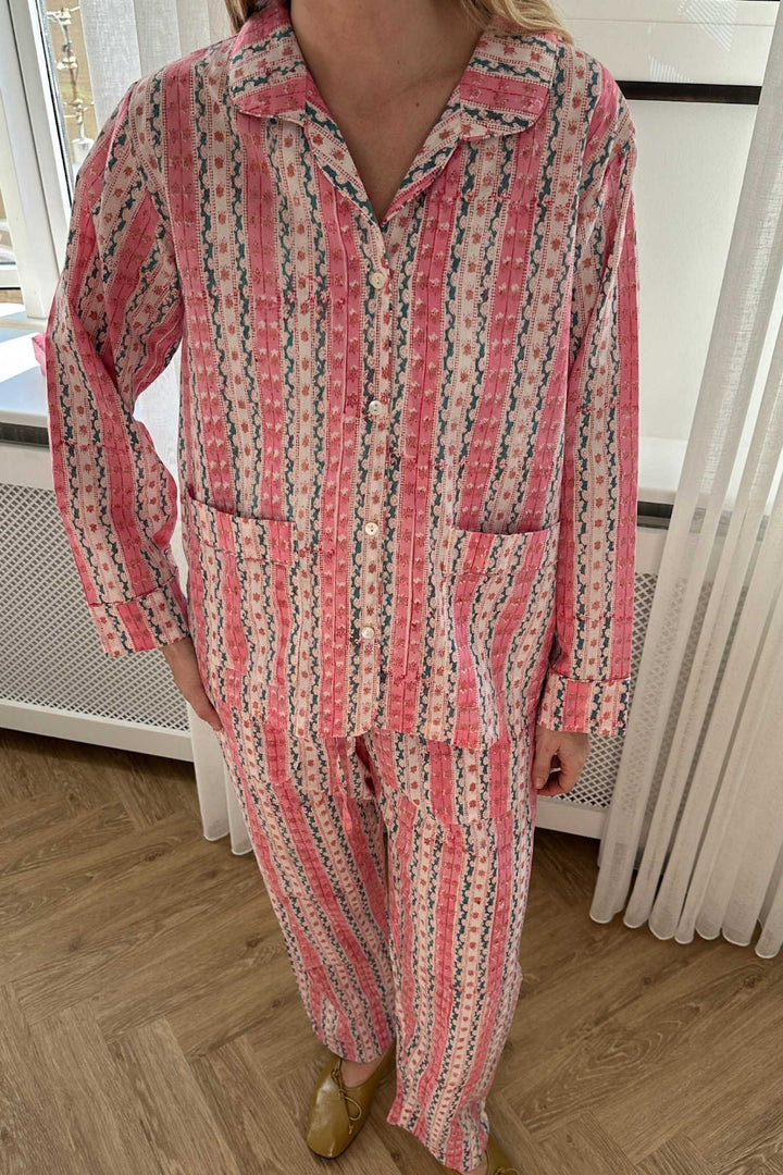 Sissel Edelbo - Nuit Pyjamas Set SE 1702 - Old Rose