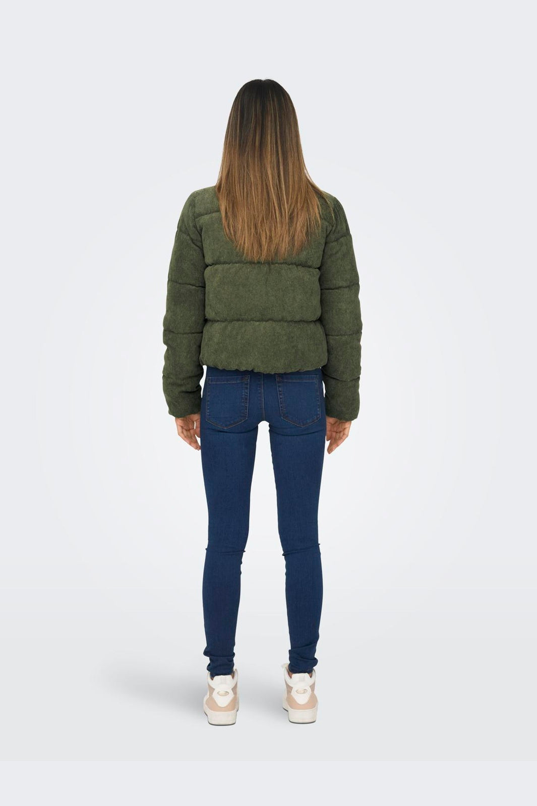 Only - Onlnewdolly Corduroy Puffer - 4327360 Kalamata Big Corduroy Pattern