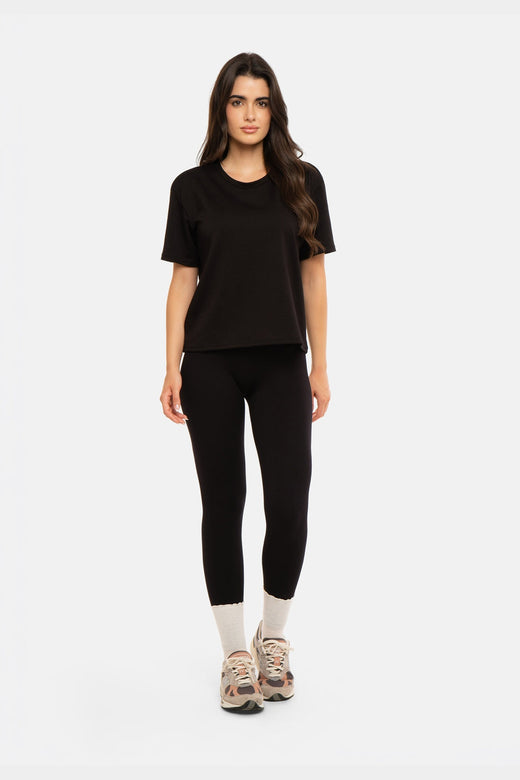 Liberte - Ninna-Rib-Legging 1015 - Black