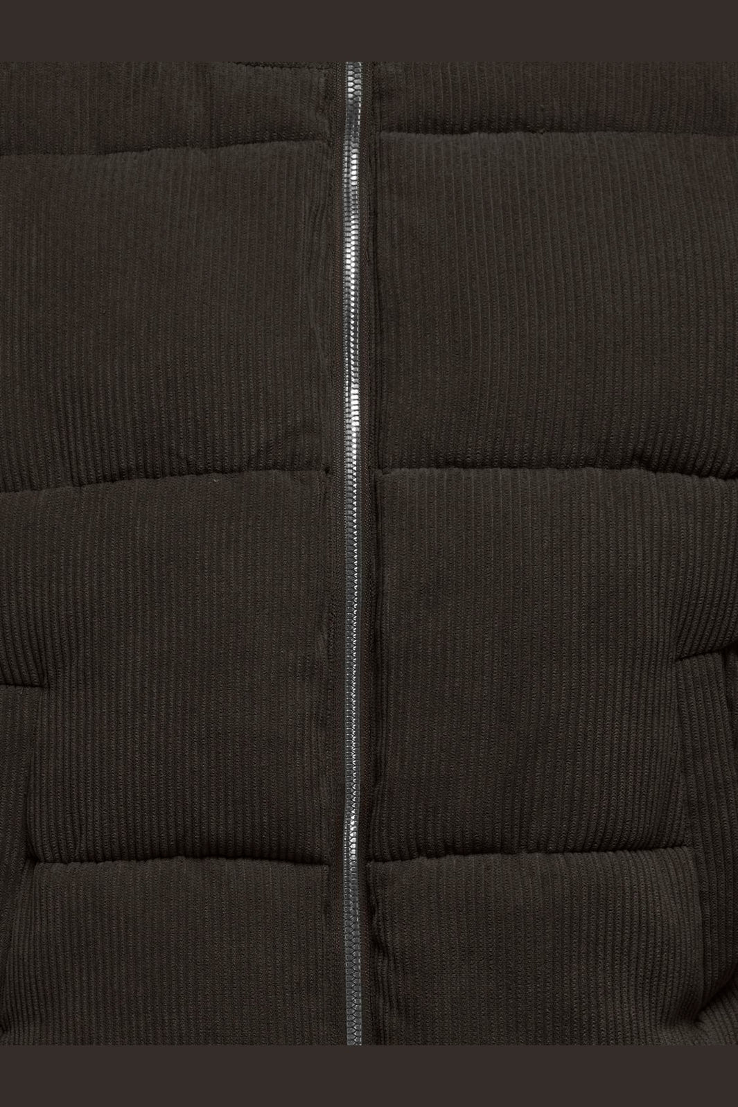 Only - Onlnewdolly Corduroy Puffer - 5118407 Chocolate Torte Big Corduroy Pattern