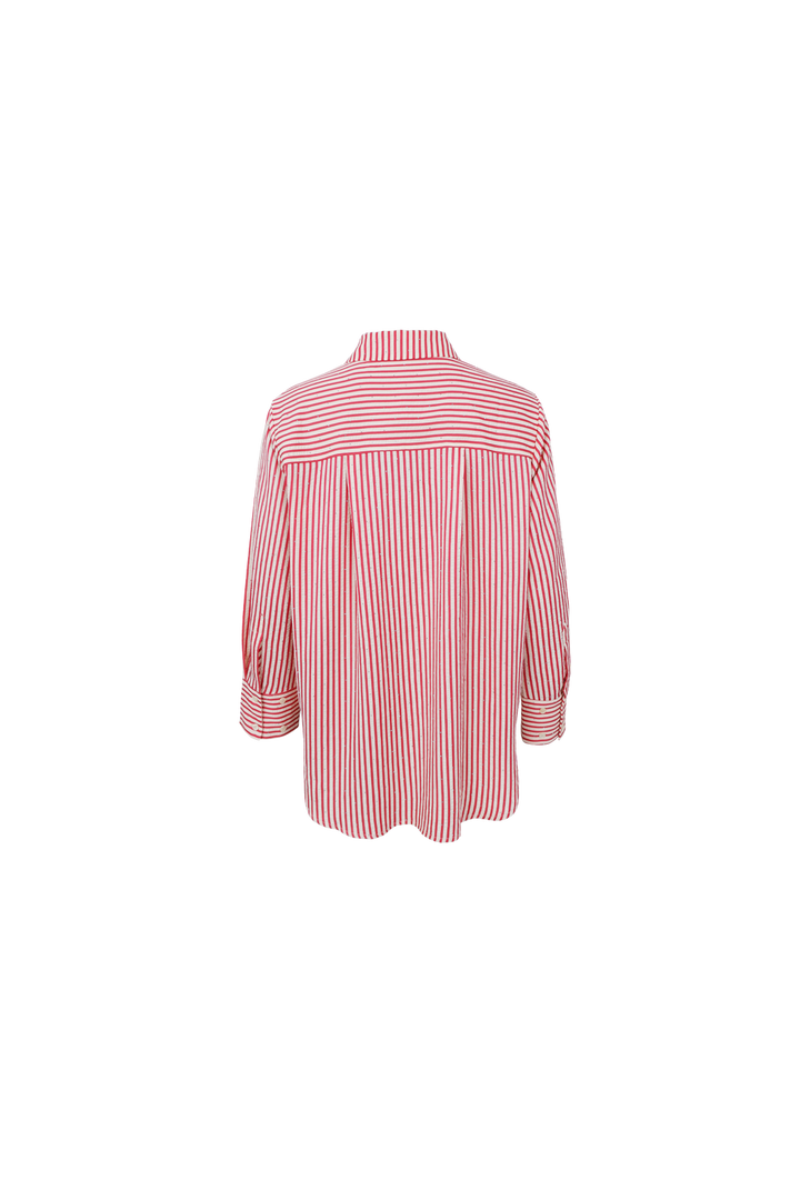 Black Colour - Bcstarry Strass Shirt 41074 - Red