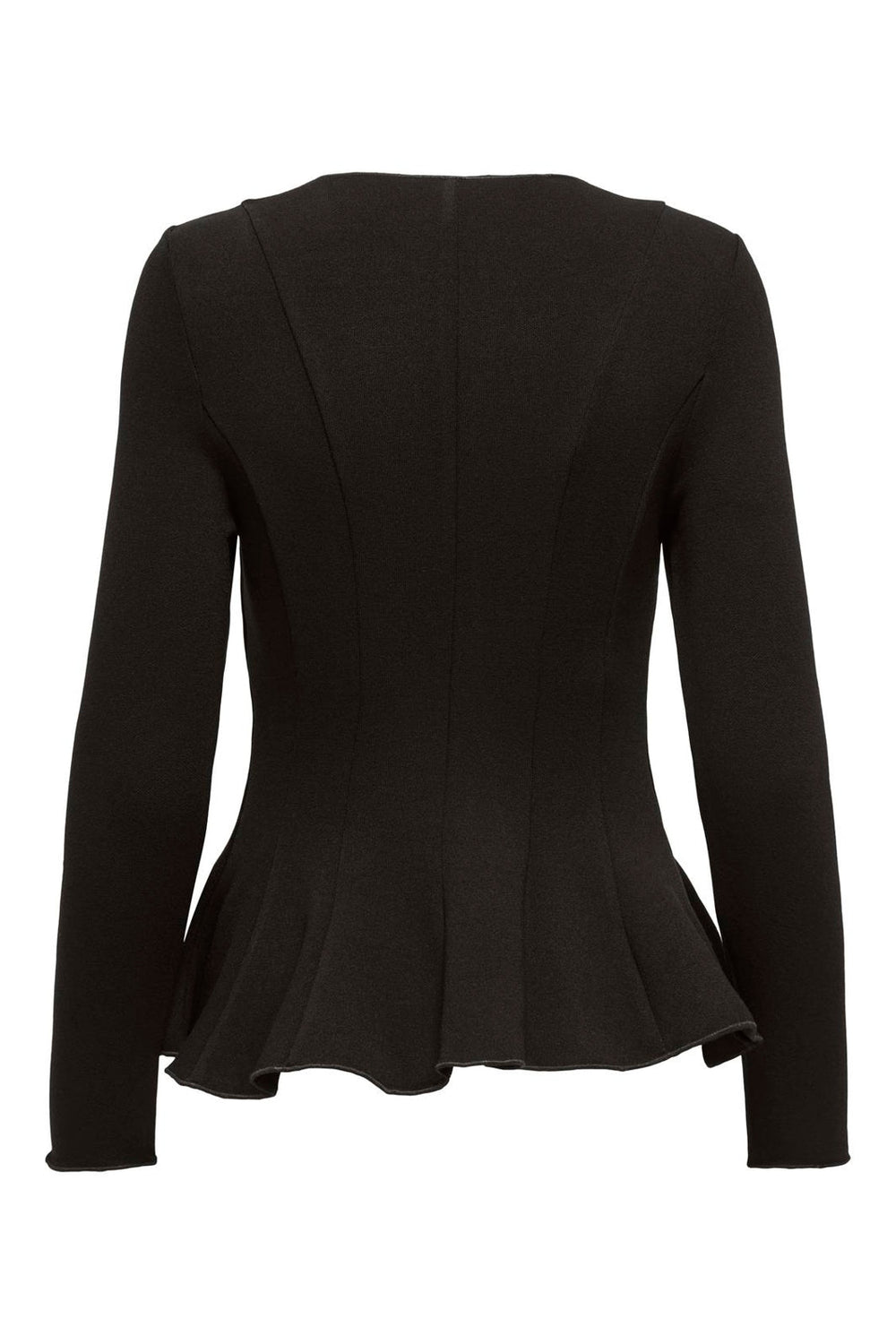 Only - Onlkenya L/S Peplum Top - 4957220 Chocolate Torte