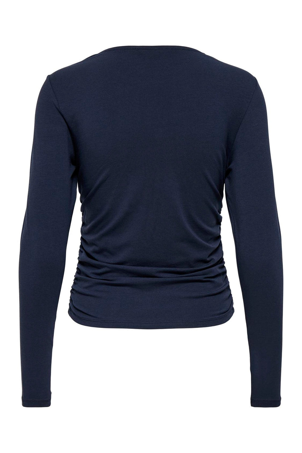 Only - Onlmira Life L/S Ruching Top - 5087696 Seaborne