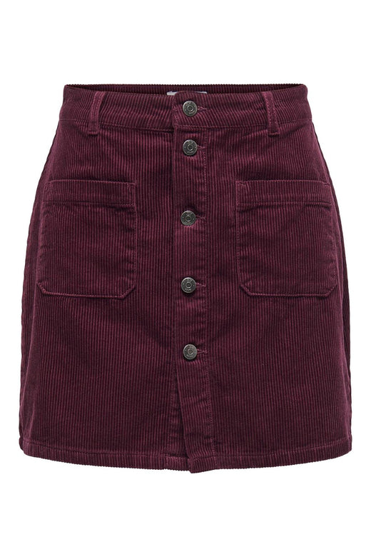 JDY - Jdyshiraz Corduroy Skirt - 4815192 Fig