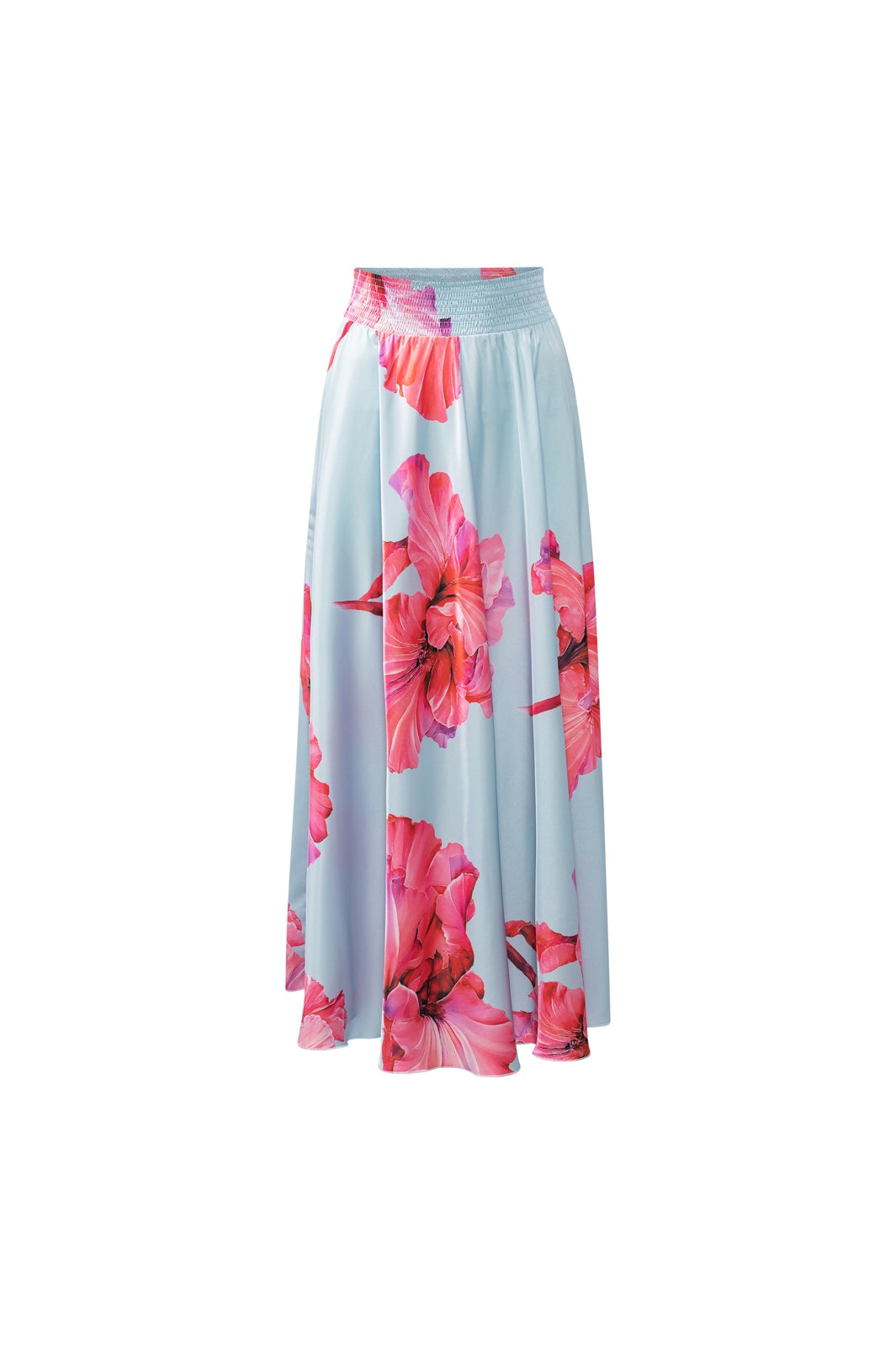 Karmamia - Savannah Skirt 2371 - Fuchsia Maxi Flower