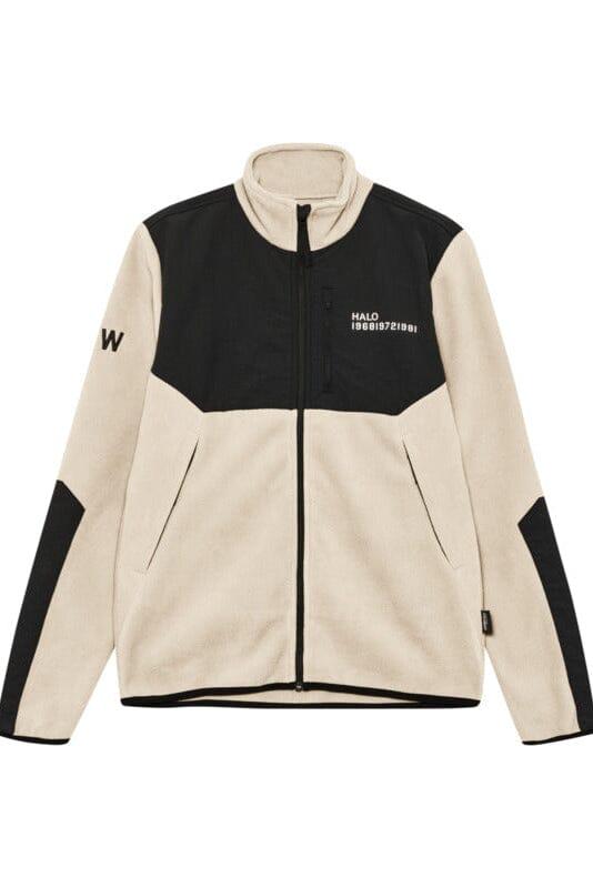 Halo - Blocked Zip Fleece 610209 - 8754 - Oyster Gray Jakker 