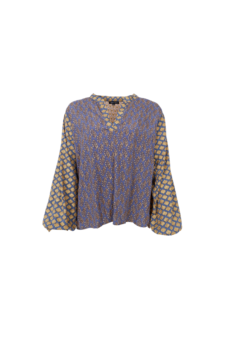 Black Colour - Bcluna Blouse 39232 - Blue Multi