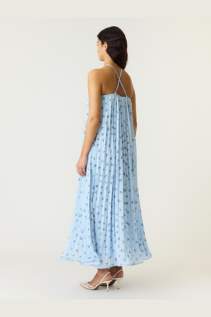 YAS - Yassvea Halterneck Maxi Dress - 5132925 Skyway Svea Print