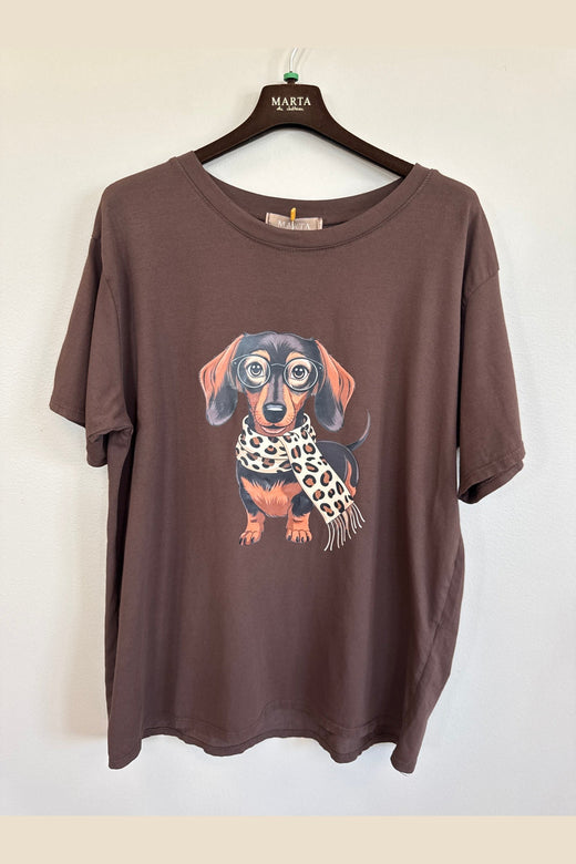 Marta Du Chateau - Mdcinge Tee 0532 - Chocolate
