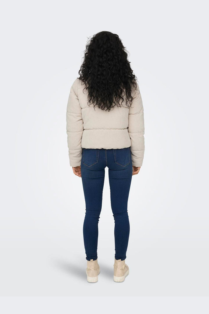 Only - Onlnewdolly Corduroy Puffer - 4327358 Moonstruck Big Corduroy Pattern