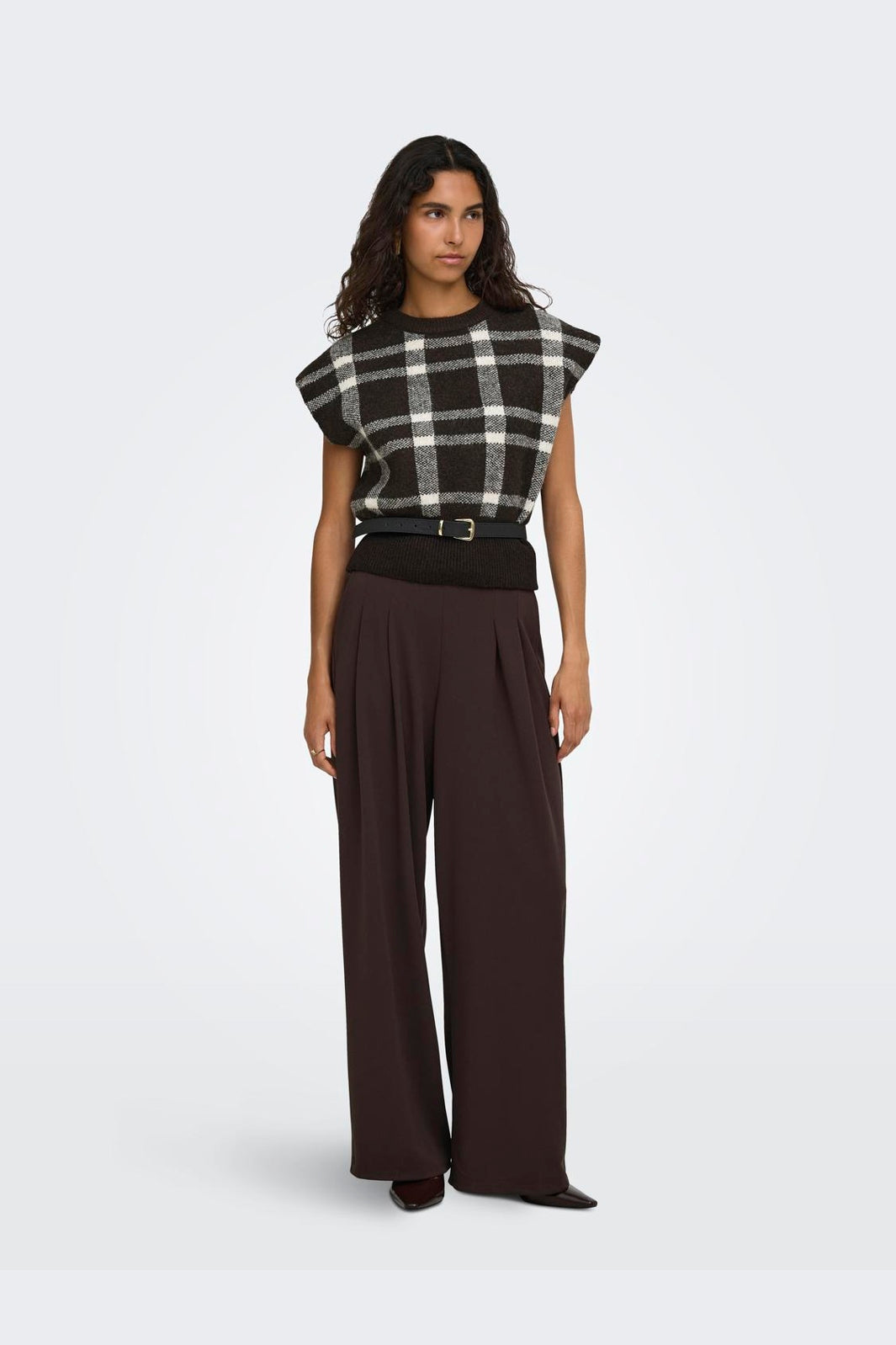 Only - Onlcarla Sl Jq O-Neck Knt - 5152105 Coffee Bean Birch