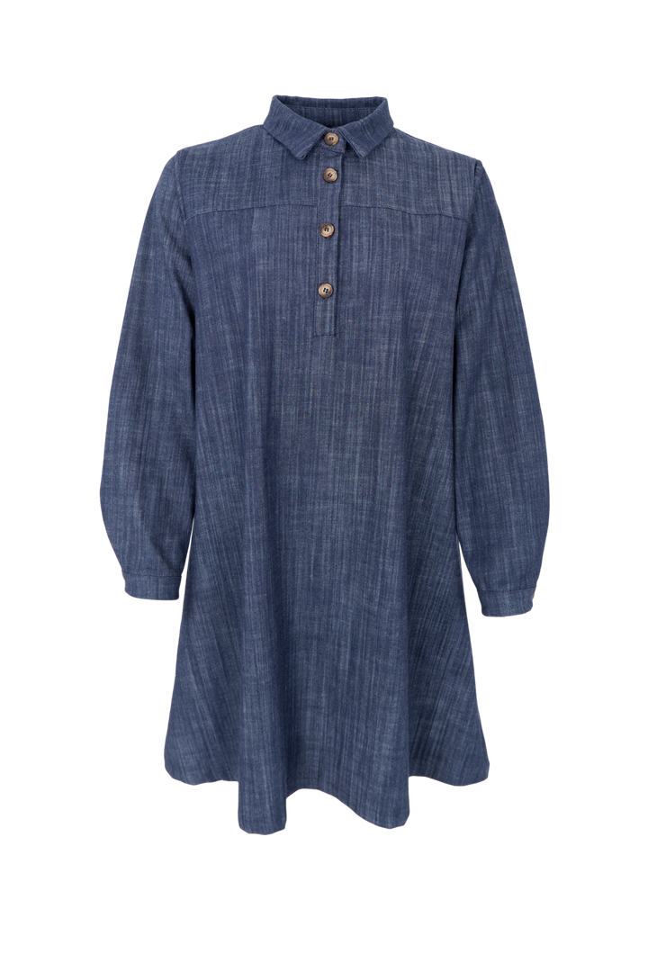 Black Colour - Bcbox A-Dress 40923 - Navy Denim