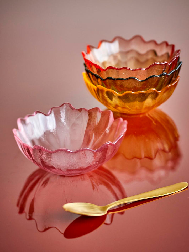 Bloomingville - Kana Skål, Multifarvet, Glas 82068723 - Multi