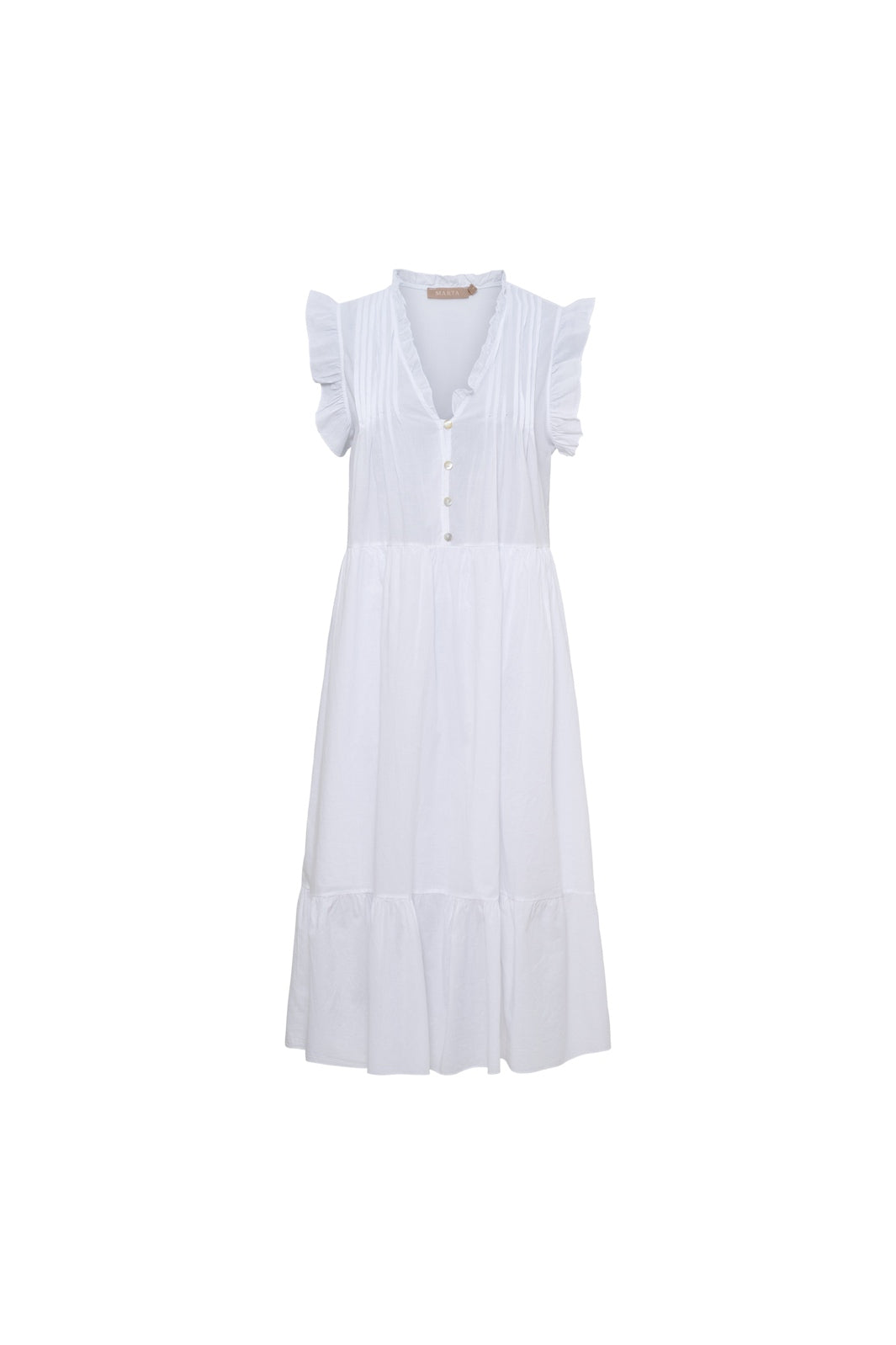 Marta Du Chateau - Mdcjovelina Dress TC59836M - White
