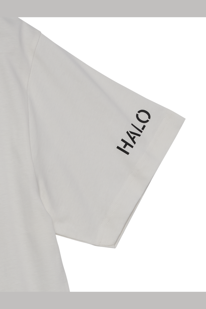 Halo - Graphic T-Shirt 230416 - 9538 - Marshmallow/Black/Black