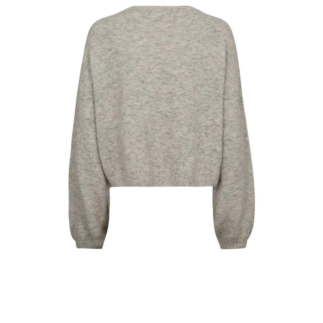 Gossia - Rosiego Cardigan G2760 - Light Grey Melange Cardigans 