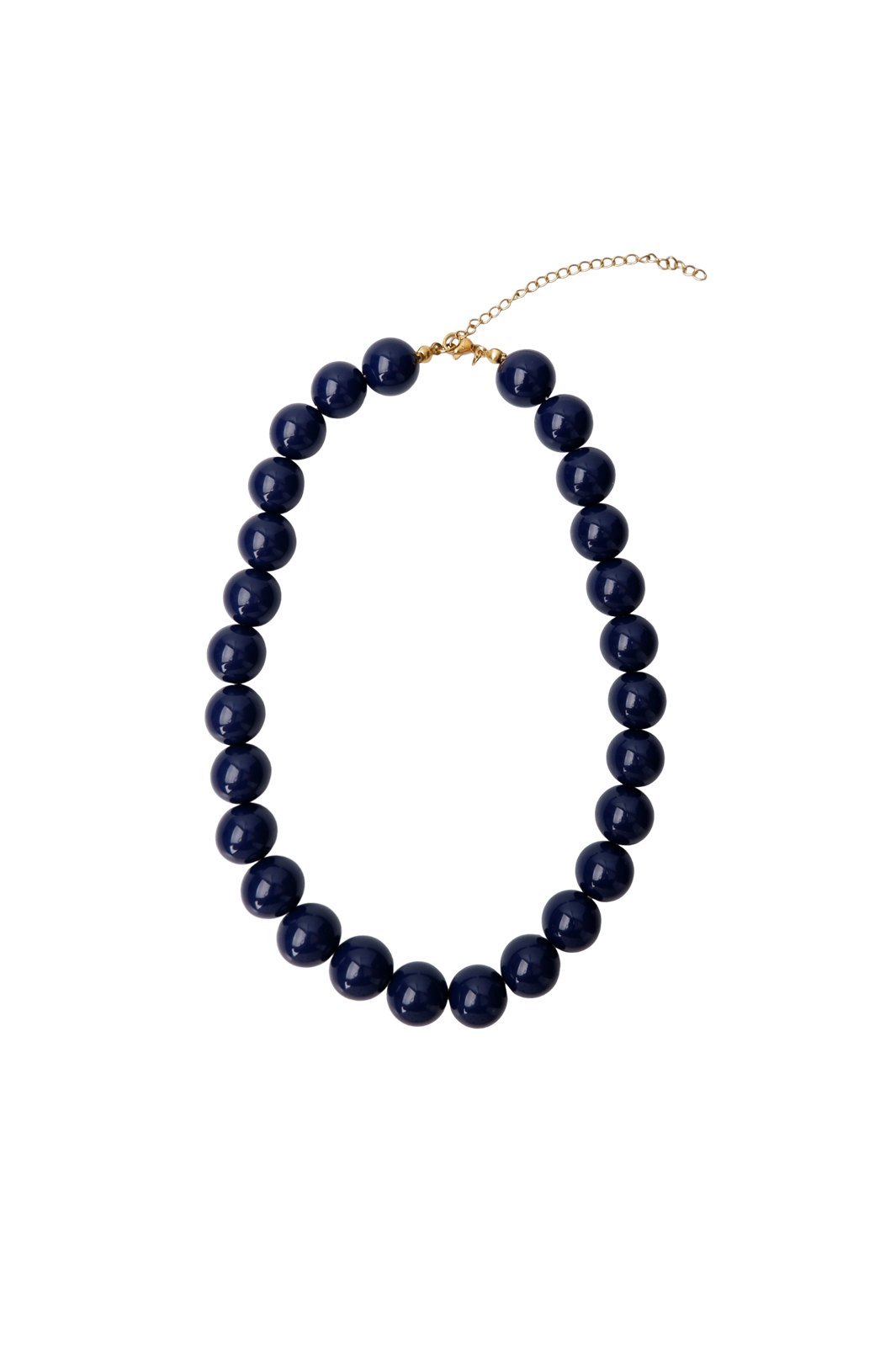Black Colour - Bcholly Double Necklace 4562 - Navy