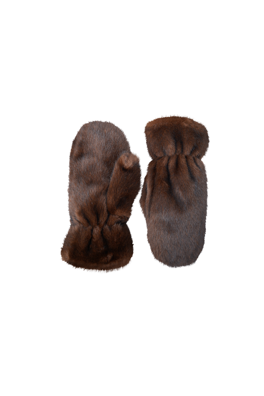 Black Colour - Bcrikkeline Mittens 8030 - Coffee