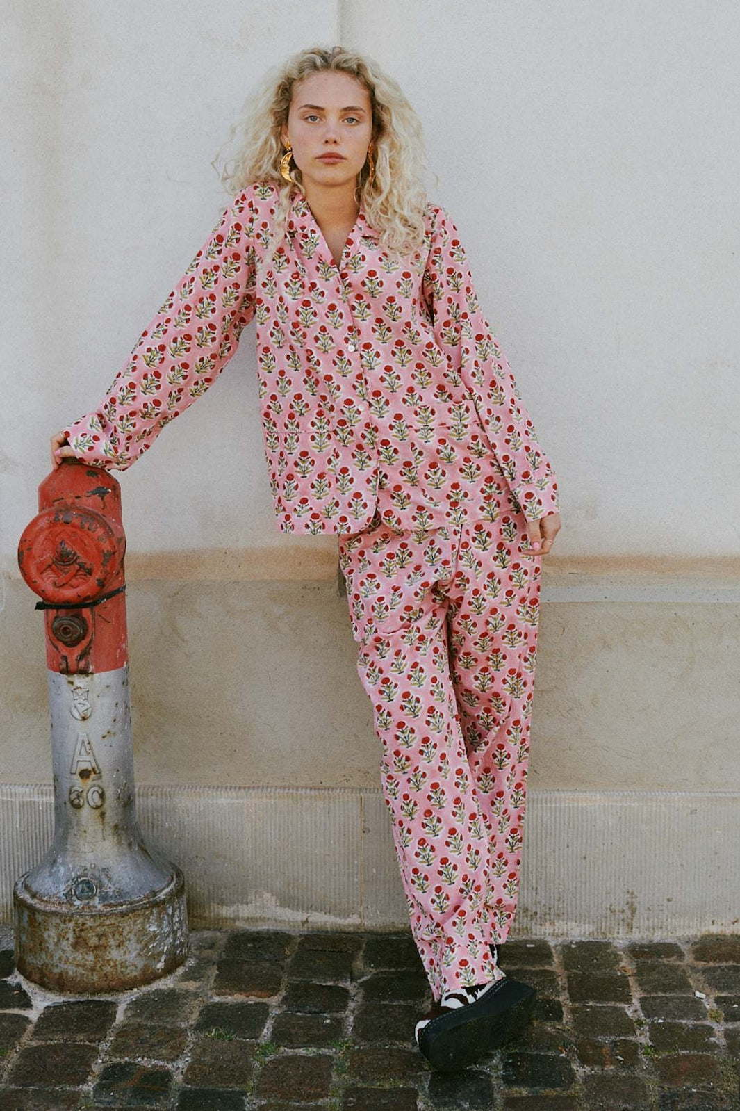 Sissel Edelbo - Nuit Pyjamas Set SE 1701 - Cherry Flower