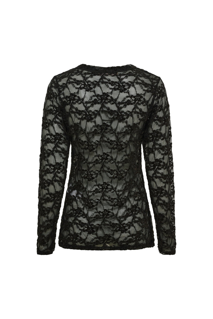 Marta Du Chateau - Mdcprimula Ls Tee 8941 - Black
