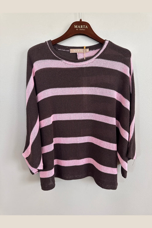 Marta Du Chateau - Mdccascade Knit 58678 - Moro/Pink
