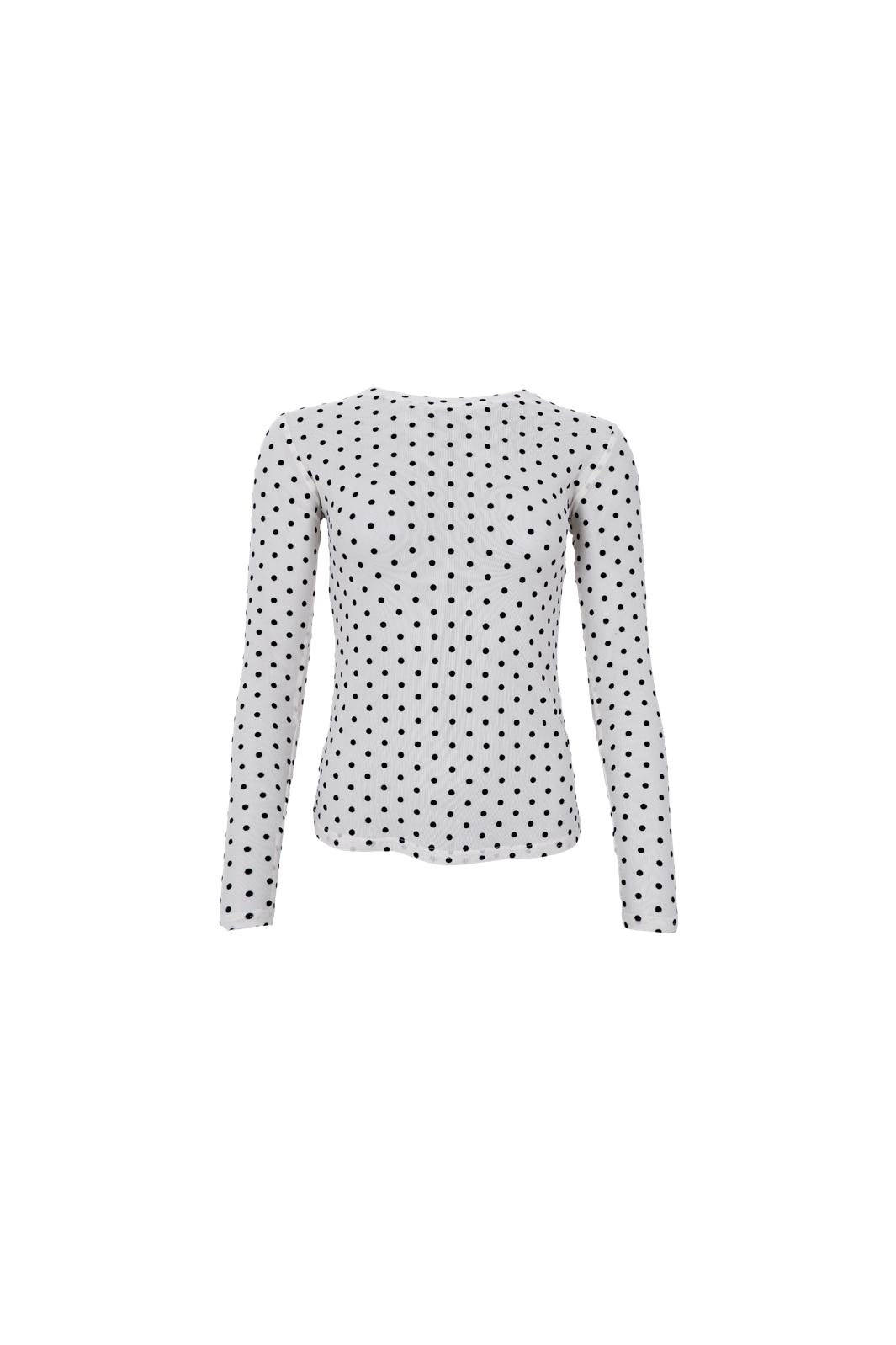 Black Colour - Bcjennie Dotted Mesh Blouse 40611 - Shirts - Off White