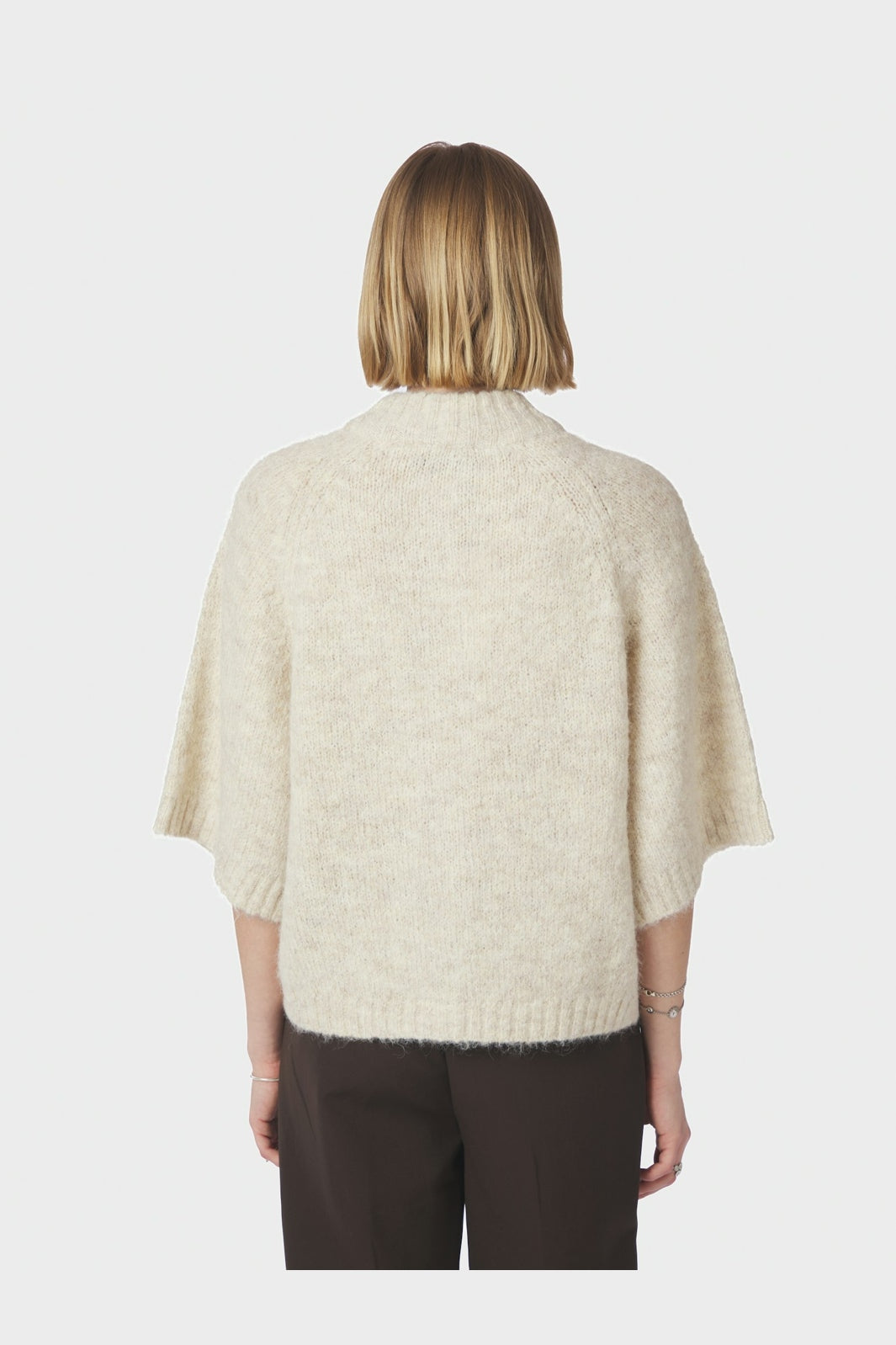 Neo Noir - Benuta Fluffy Knit Cardigan 165816 - 124 - Ivory