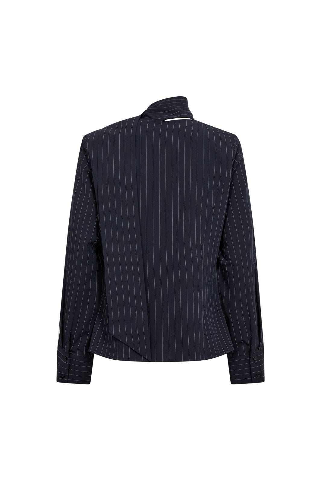 Co´Couture - Licacc Pin Scarf Shirt 500500 - 40007 - Navy