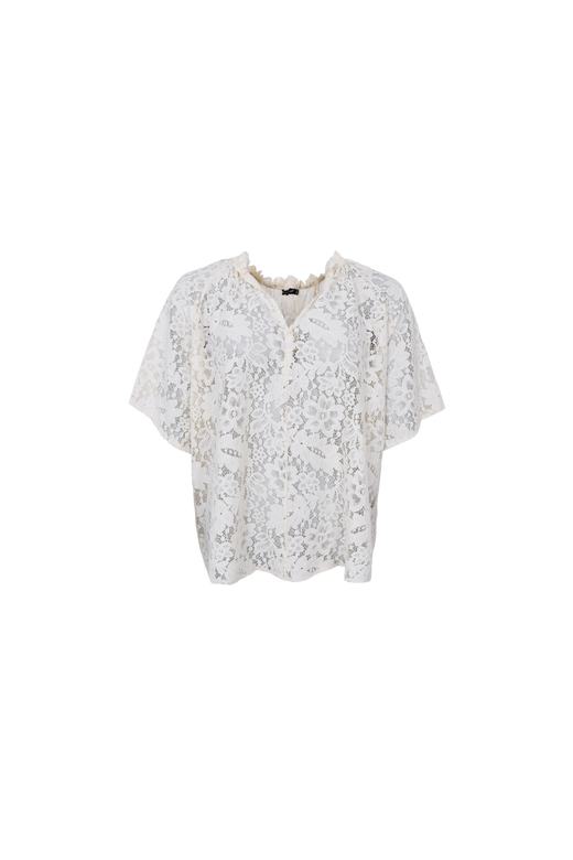 Black Colour - Bcsally Lace Blouse 41178 - Champagne