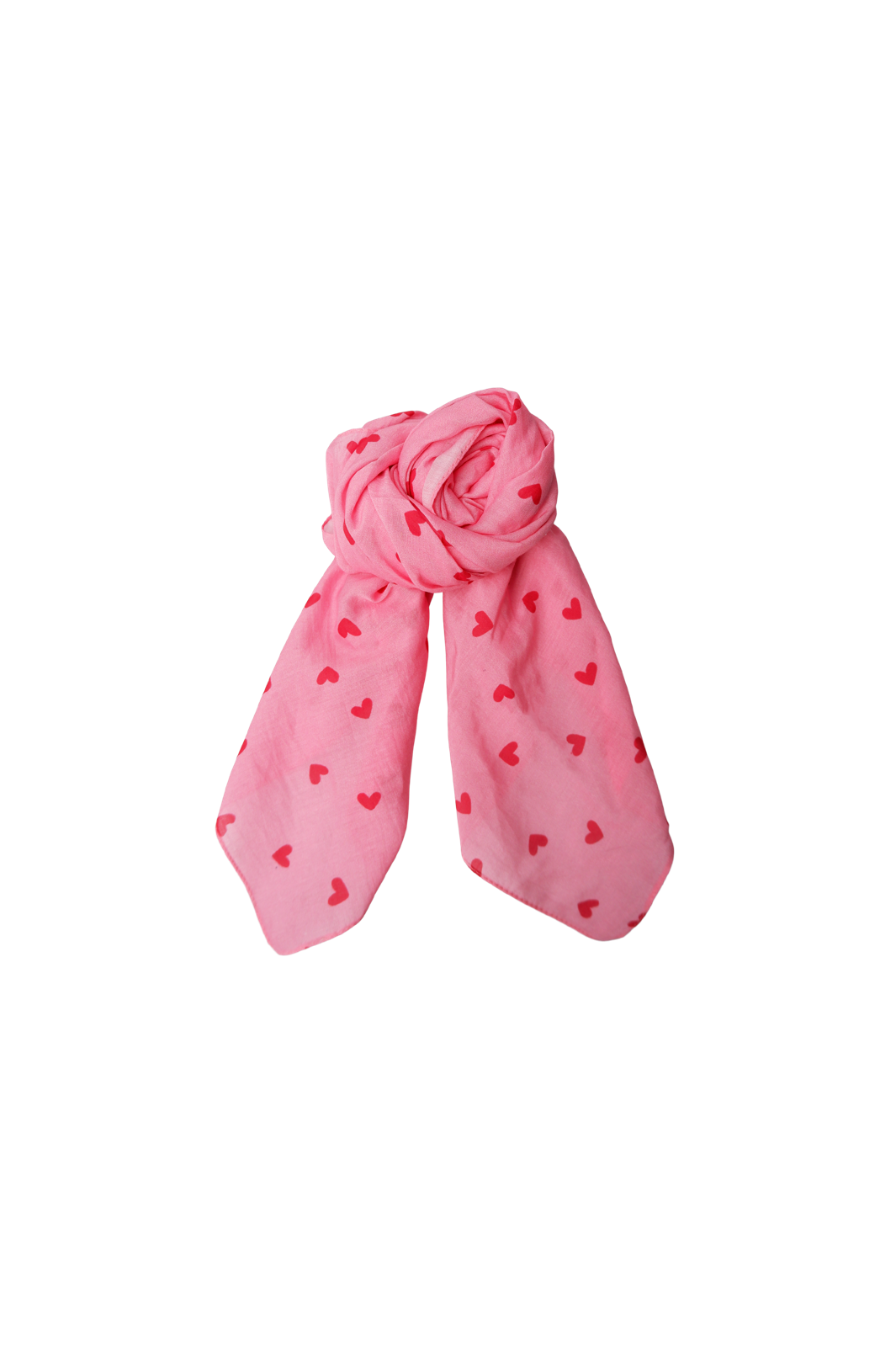 Black Colour - Bcclaudine Mini Scarf 3657 - Pink Red