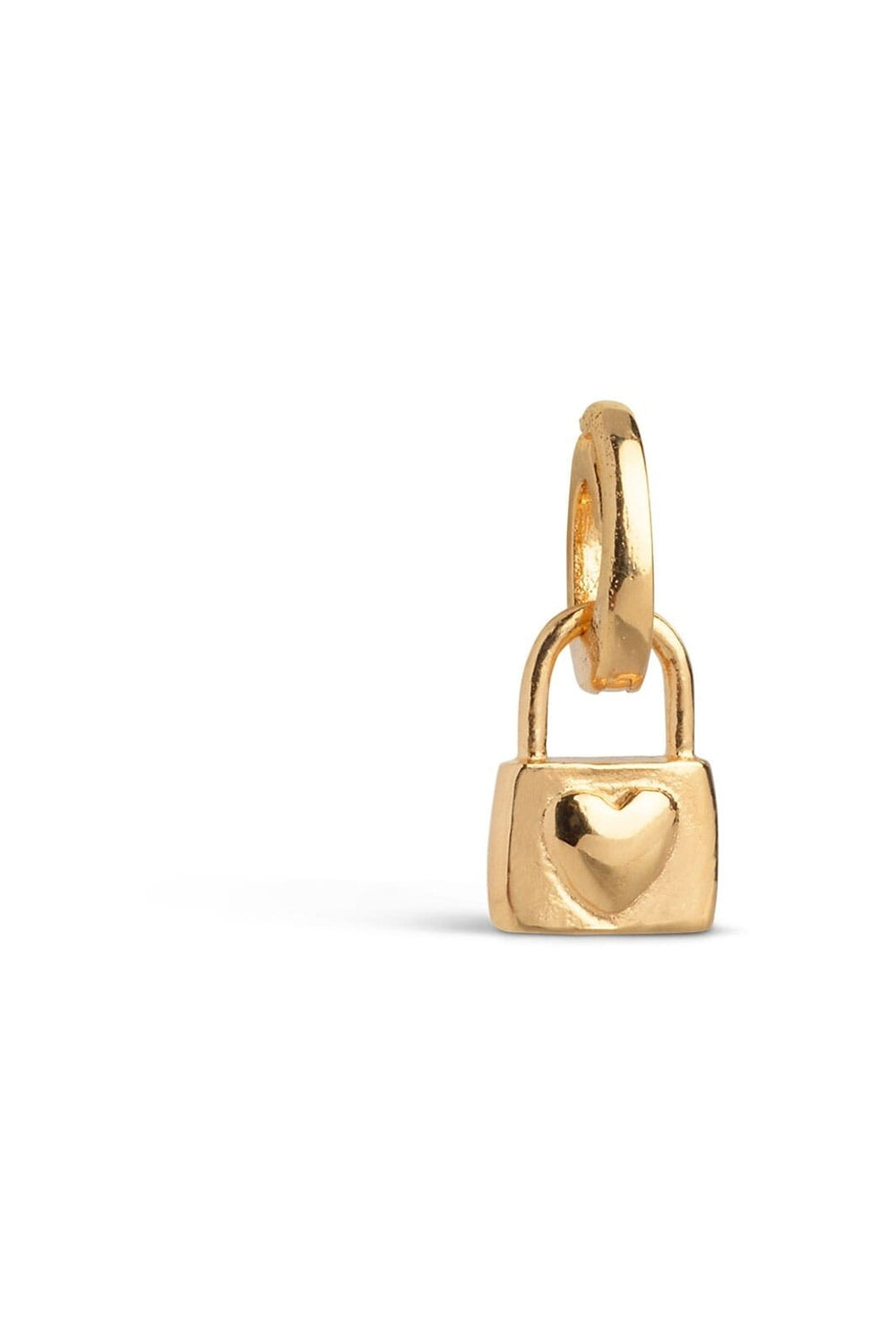 Enamel Copenhagen - Charm, Locked Love C039G - 925S/Gp