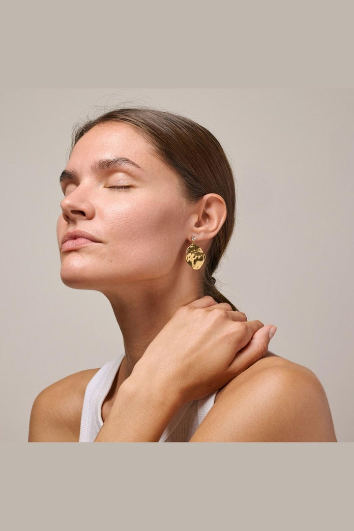 Enamel Copenhagen - Earrings, Marissa E398G - Clear Cz