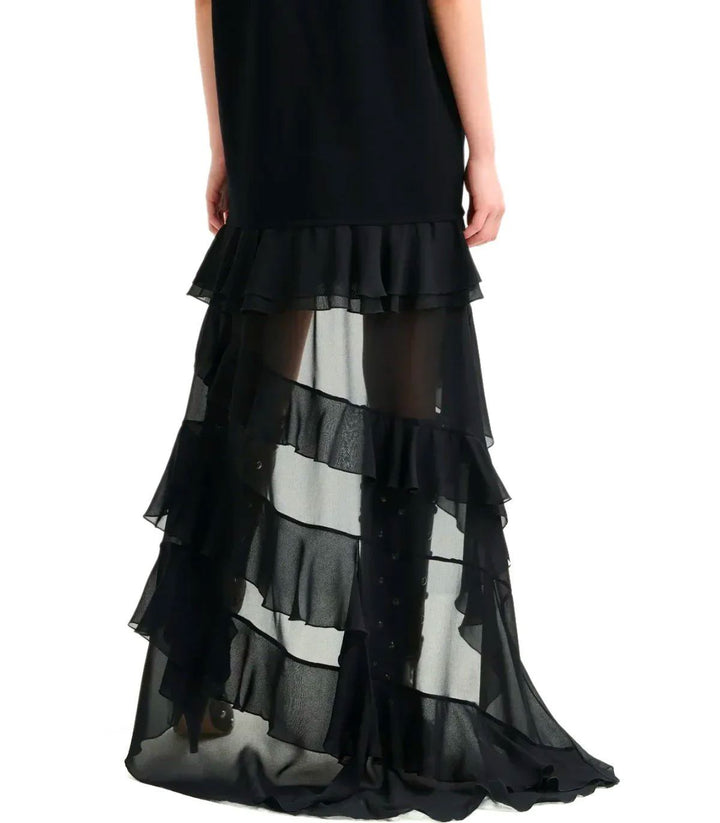 Essentiel Antwerp - Imaille Knitted Dressimaille - Black Kjoler 