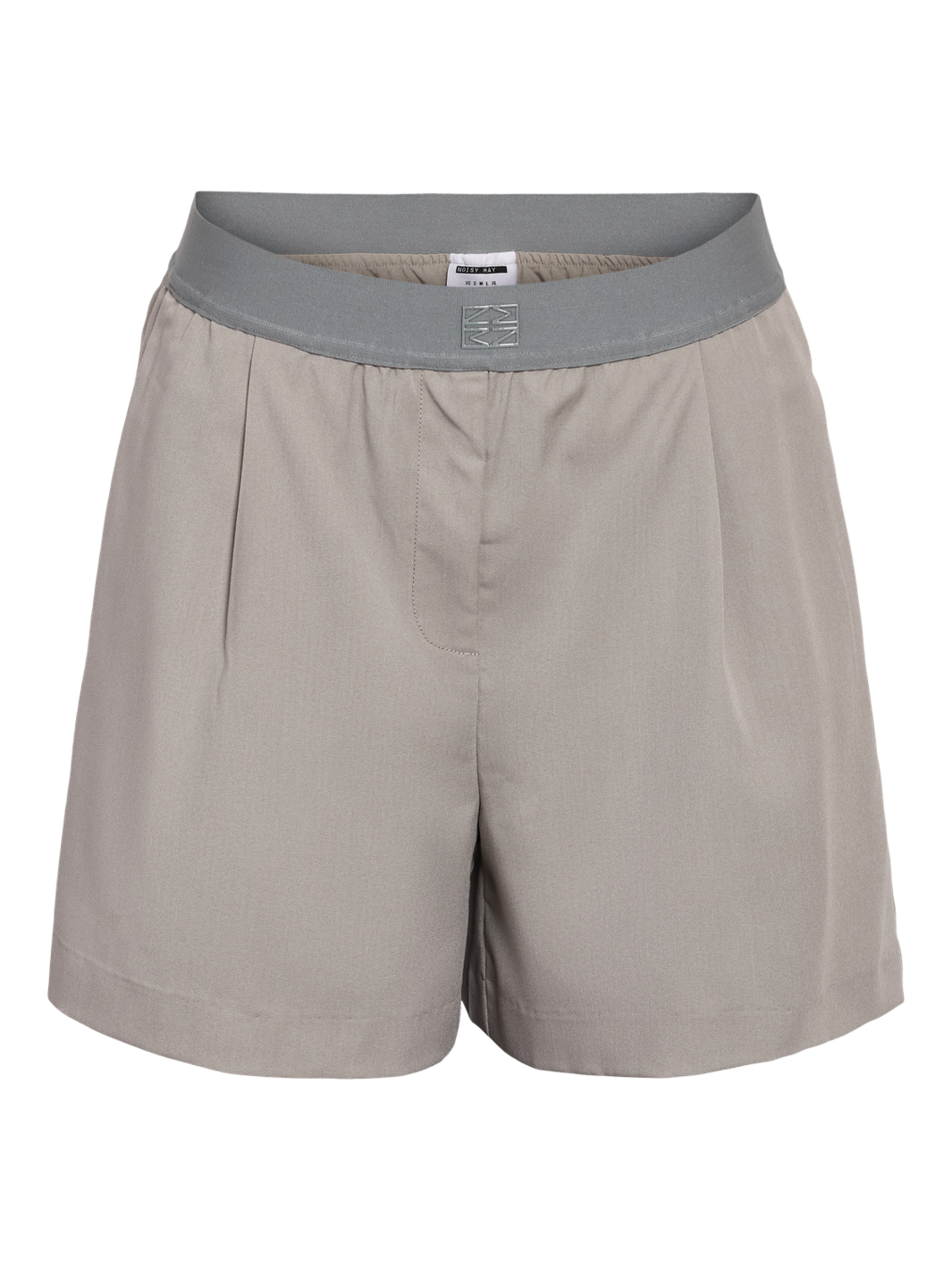 Noisy May - Nmvienna Nw Shorts - 4736784 Ghost Gray
