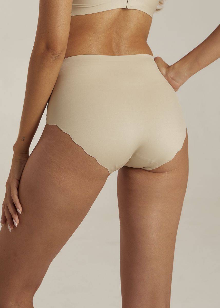 Femifemme - Invisible Highwaist Maxi Trusser - Sand Trusser 