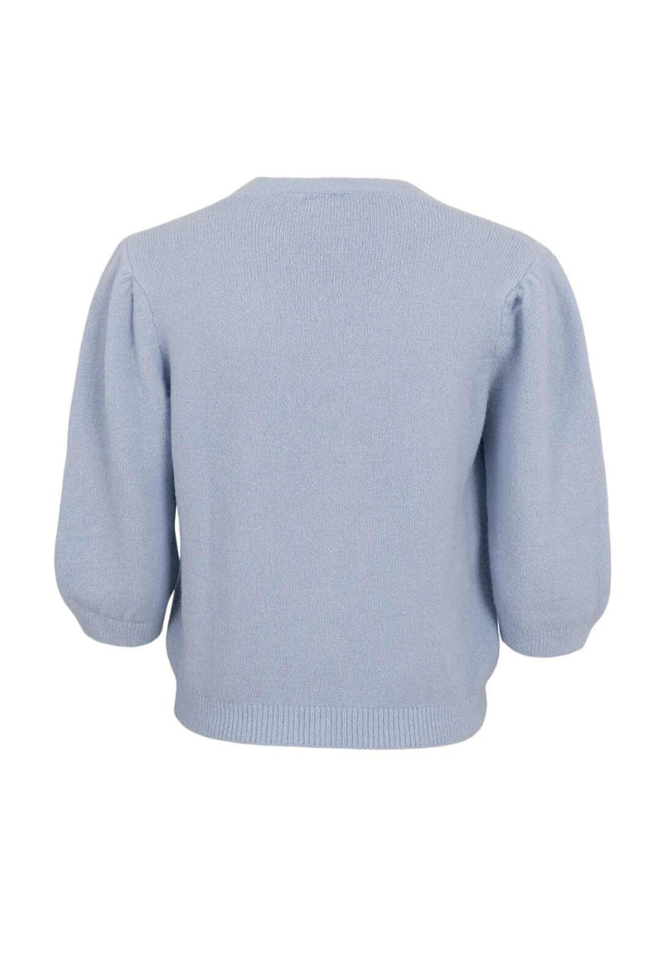 Black Colour - Bcbella Pearl Knit Cardigan 1209 - Lt. Blue