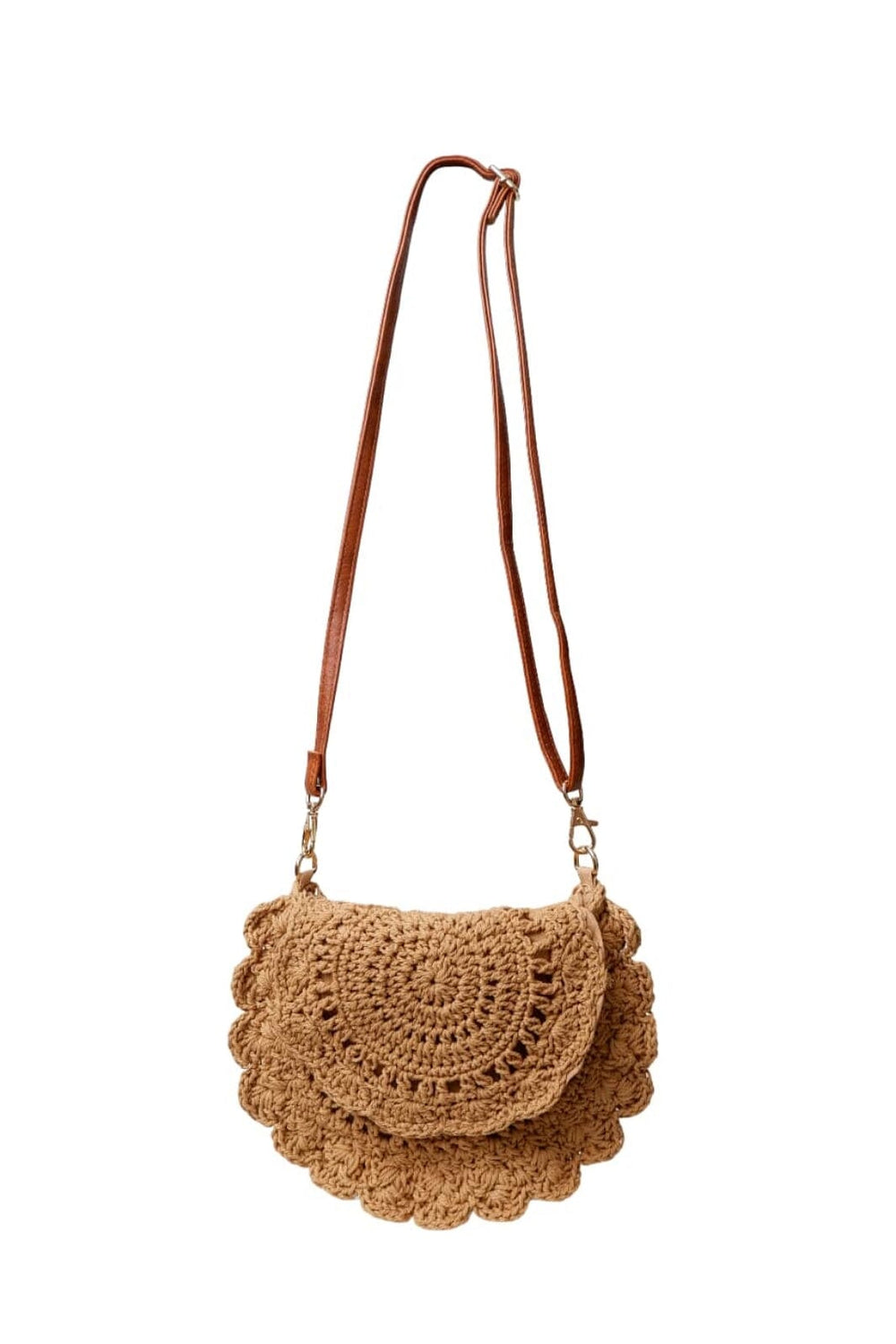 Black Colour - Bccrochet Mini Bag 9351 - Nature
