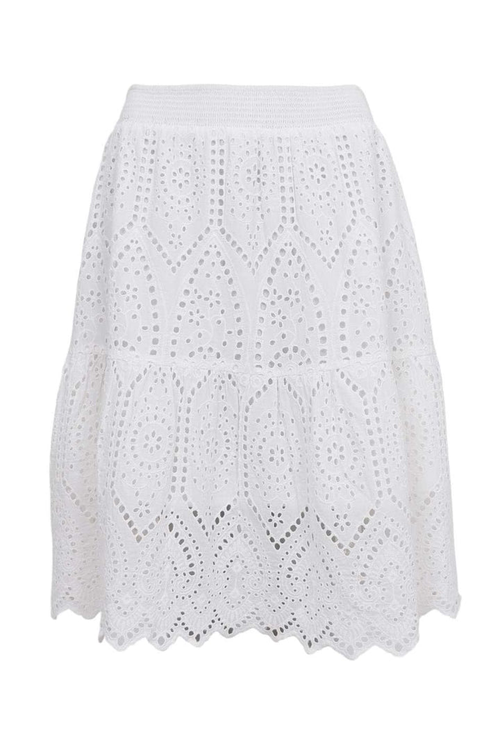 Black Colour - Bcella Skirt 40874 - White