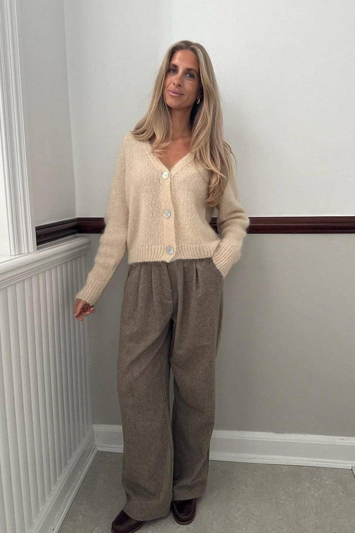Forudbestilling - BYIC - Vickyic Cardigan 3339 - Creme Cardigans 