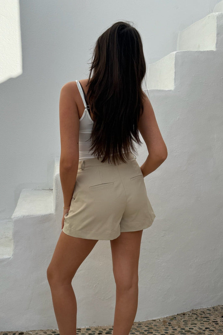 Forudbestilling - BYIC - Zoeyic Shorts A23816 - Beige Shorts 