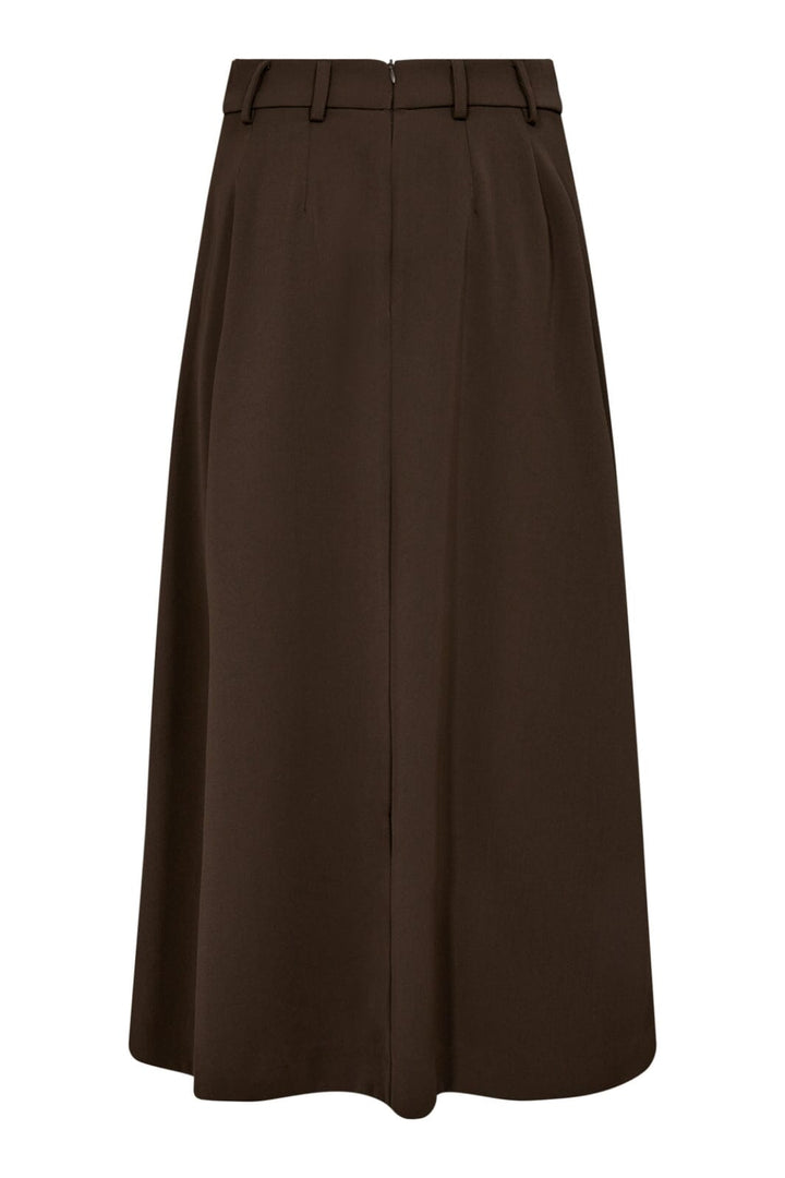 Co´Couture - Anyacc Pleat Skirt 34178 - 83 - Mocca