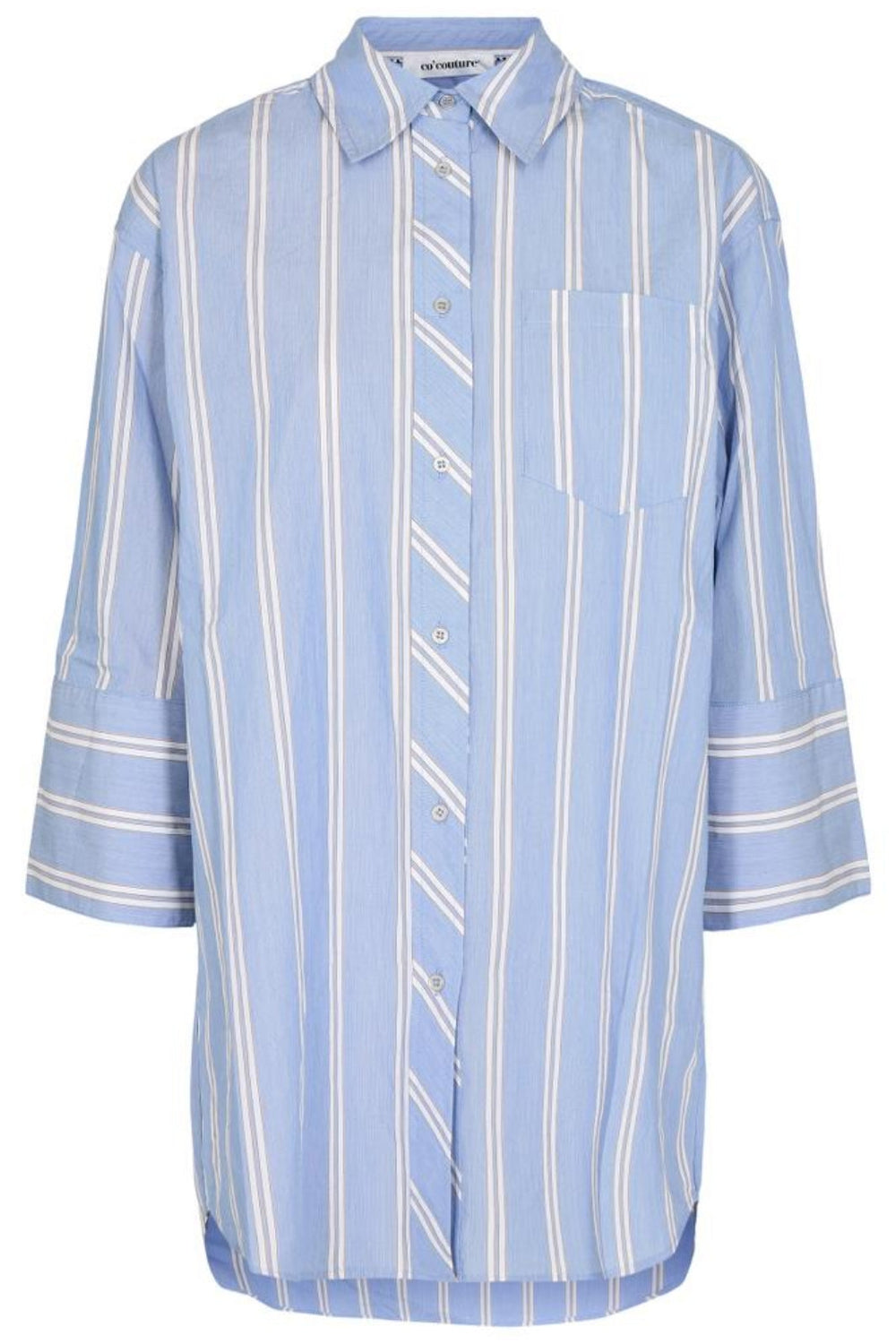 Forudbestilling - Co'couture - Argan Vesa Shirt - Pale Blue (Juni) Skjorter 