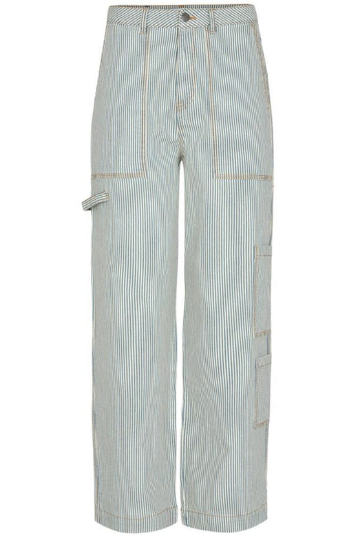 Forudbestilling - Co'couture - Milkboy Cargo Pocket Jeans - Dusty Blue (Juni) Bukser 