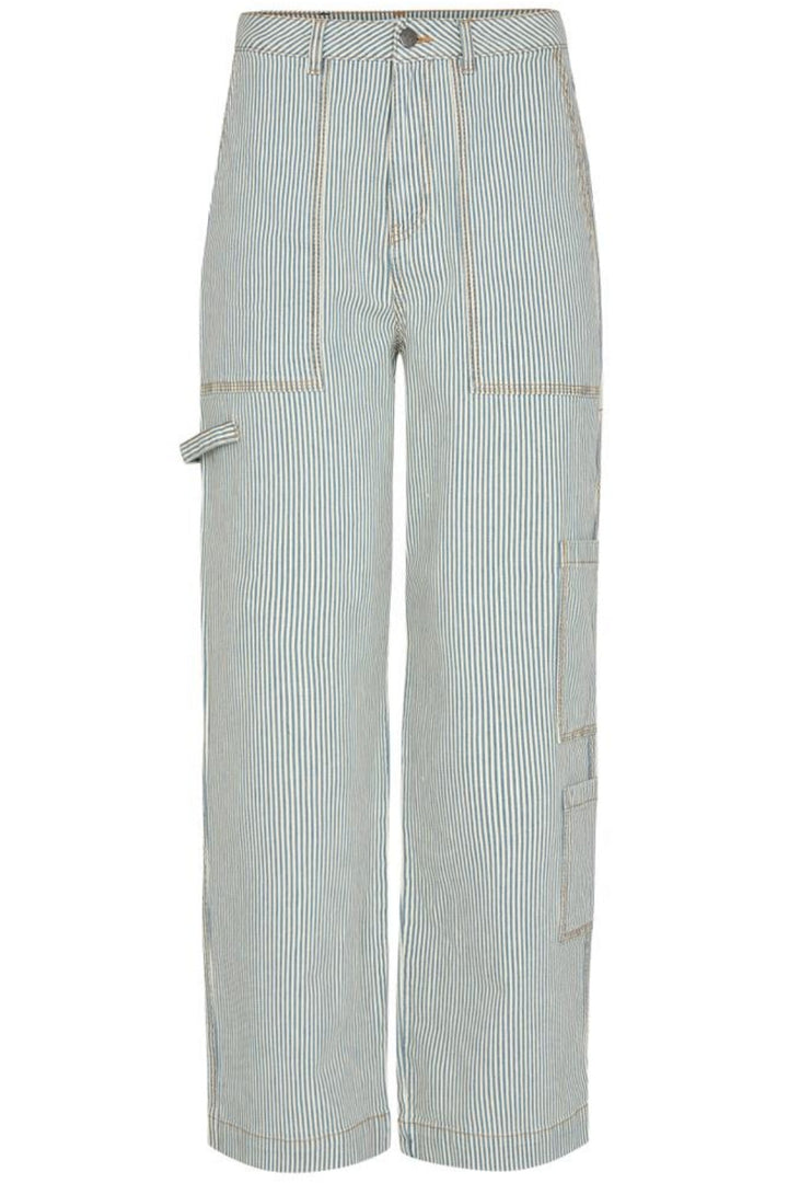 Forudbestilling - Co'couture - Milkboy Cargo Pocket Jeans - Dusty Blue (Juni) Bukser 
