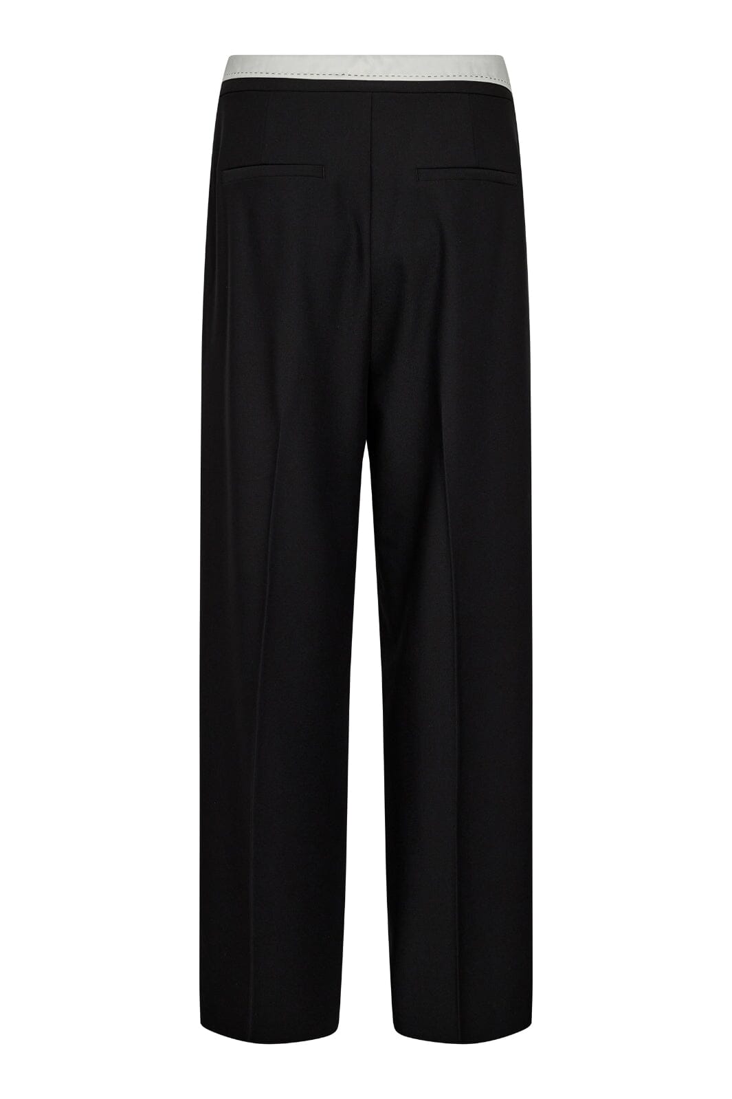 Forudbestilling - Co´couture - Taracc Flip Waist Pant - 96 Black Bukser 