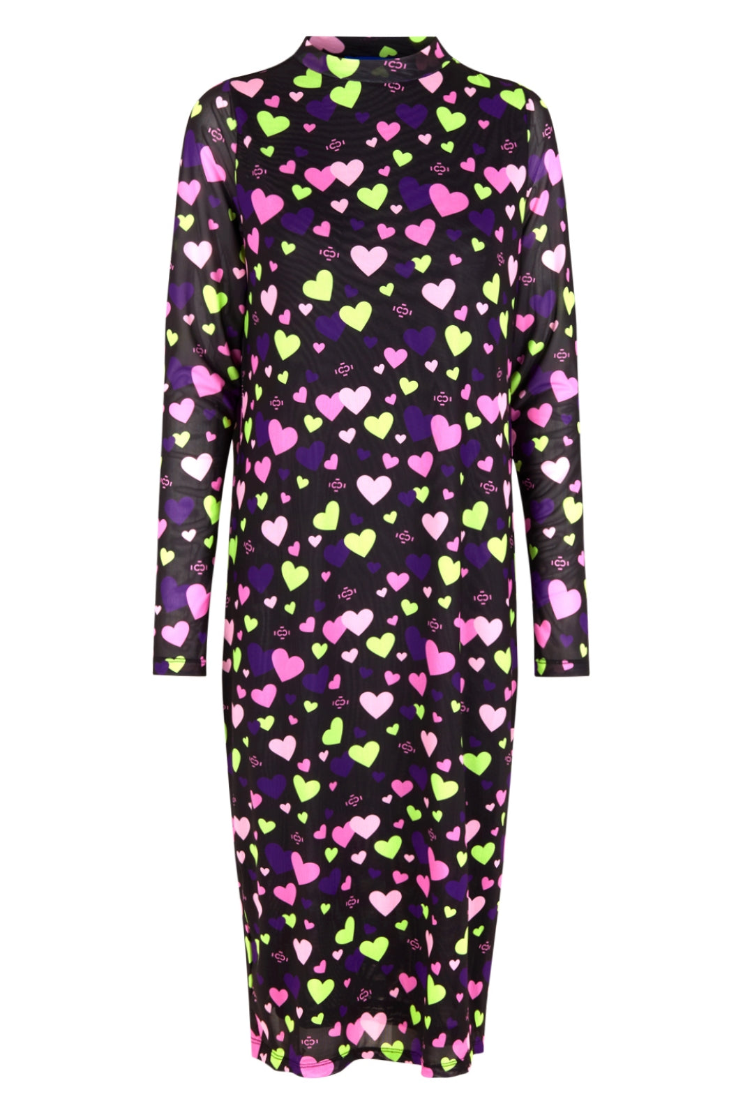 Forudbestilling - Cras - Tobycras Dress - Multi Logo Hearts (Oktober) Kjoler 