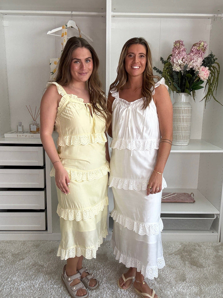 Forudbestilling - Dear Molly - Laura And Charlott 152219B - Yellow Kjoler 